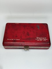 VTG Starrett No 196A1Z Dial Test Indicator Set Complete w Case Machinist