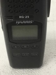 Harris XG-25 Portable Digital Two Way Radio 16 Channels DPXG-PB78B, No Battery