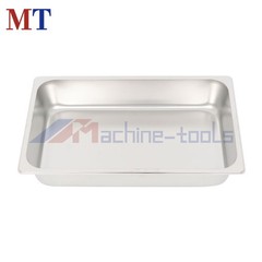 2-Pack Full Size Hotel Steam Table Pan with Lid 4 Inch Deep Stainless