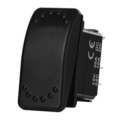 Boat Rocker Switch 12V 20A 3 Pin SPDT ON Off ON Toggle Switch 12 V/24V 3 Positio