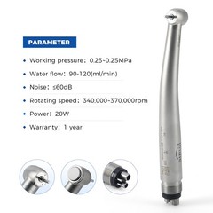 COXO Dental Curing Light LED 3000mw/cm² 3 Function 5 Modes 385-515nm 1s Cure