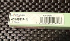 Walter-Titex A3486TIP-11 Alpha 44 11 mm Solid Carbide Coolant Through Drill