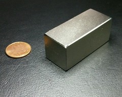 N52 2” Neodymium Block Magnet Super Strong Rare Earth Bar Over 5k Gauss