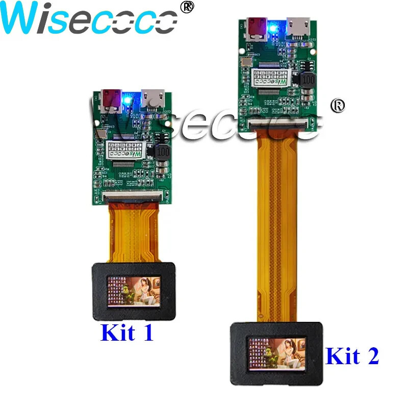 0.71 Inch 1920×1080 OLED Display DIY Project Screen With HDMI Driver Board Panel