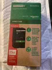 Square D HOM2175SB Homeline Surgebreaker 2-Pole 120/240 V 22.5kA Surge Protector
