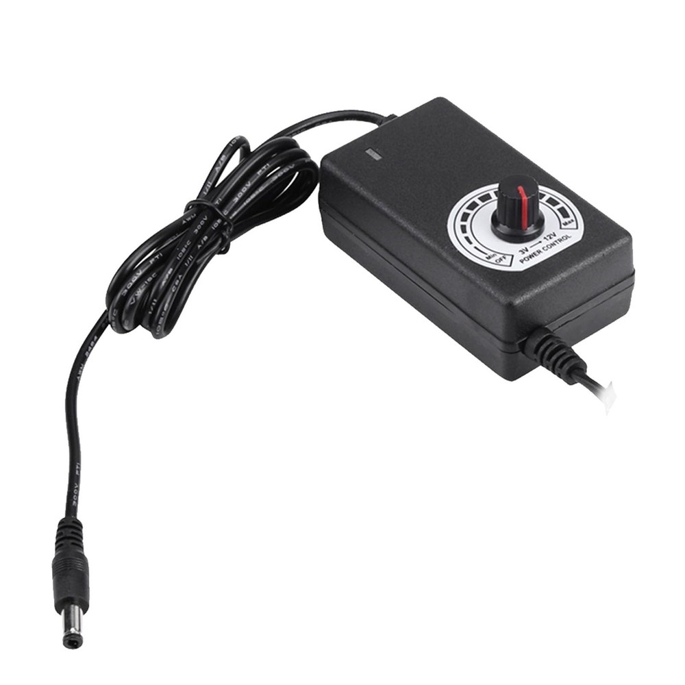 AC to DC Adapter 3-12V 2A Power Supply Motor Speed Controller Variable