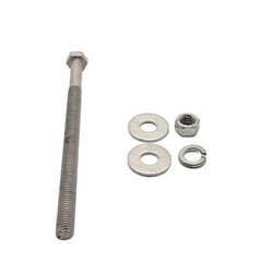 5/8″-11 x 10″ Hot Dipped Galvanized Hex Bolt Kit (25 Sets)—6″ Thread