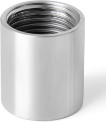 10PCS 304 Stainless Steel Cast Pipe Fitting, Coupling, 1/2″ X 1/2″ NPT Female Th