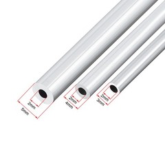 3pcs 6063 Aluminum Tube for DIY Seamless Round Pipe 3mm 4mm 5mm OD 2mm ID 300mm