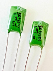 20X – .022uf @ 100V 10% – P/N 2A223K – FILM CAPACITOR – AMP/GUITAR/TONE/HiFi #B