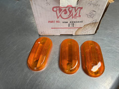VSM-9093A VSM Amber Caps ONLY VSMEZ 9093A QTY 2