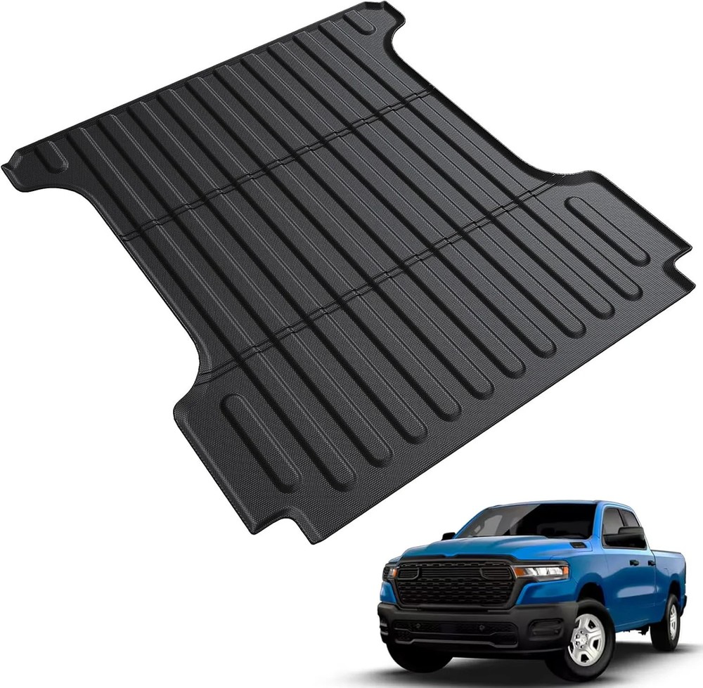5.7FT Truck Bed Mat for 2019-2026 Dodge Ram 1500/1500 RHO & Ram 1500 Classic 201