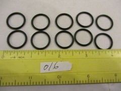 016 O-ring. 5/8″ ID x 3/4″ OD x 1/16″ thick. Buna-70. Quan 10.