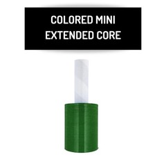 12 Rolls Opaque Green 5″ x 1000 Ft. Mini Extended Core Pallet Stretch Wrap 80 Ga