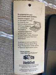1 pack Helicoil R1084-7 Size M7 x 1 (10.5mm long)