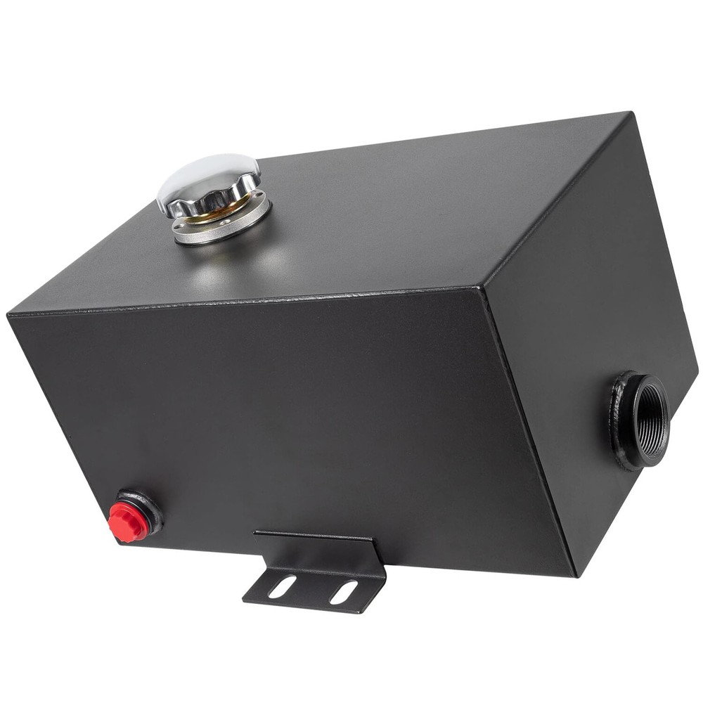 5 Gallon 14 Gauge Steel Hydraulic Fluid Reservoir Tank Outlet 0.75″, Inlet 1.5″