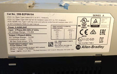 25B-B2P5N104 Allen Bradley PowerFlex 525 AC Drive, 0.4kW 0.5Hp