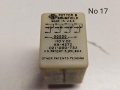 Various 4PDT cube relays by various manufacturers-see description $7.00/ec