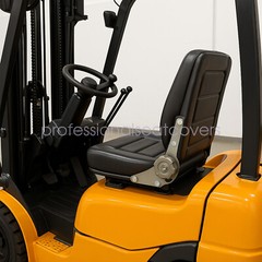 Universal Forklift Seat Lawn Mower Tractor Seat Adjustable Back Mower Excavator