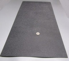 ABS Sheet Haircell Textured, 1 Side, Black, .062″ (1/16″) x 12″ x 24″, 4 Units