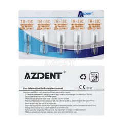 AZDENT Dental Diamond Tungsten Carbide Burs Drill FG for High Speed Handpiece