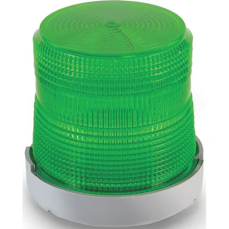 Edwards Signaling 48Xbrmg120a Warning Light, Green, (6) Led, 120V Ac, 65 Fpm, 4