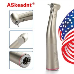1-10 PCS Dental 1:5 Increasing LED Fiber Optic Contra Angle Handpiece ASkeadnt