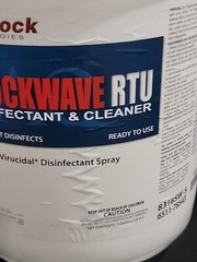 Shockwave RTU Multipurpose Disinfectant, Sanitizer & Cleaner 5 Gallon