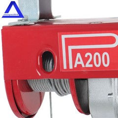 PA200 Mini Electric Hoist 110v 440lbs/200kg 6.6ft/2m Wired Remote Control