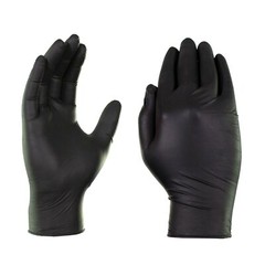 1st Choice 5 mil Industrial Black Nitrile Gloves, Latex & Powder-Free