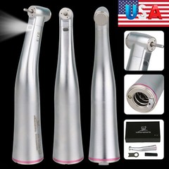 Dental 1:5 Electric Fiber Optic Contra Angle Handpiece Increasing USA