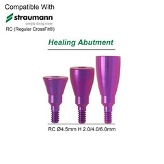 US Dental Healing Abutment Cap Closure Cap Cover Screw for Straumann ITI BLT/BL
