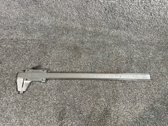 The L.S. STARRETT Co. No. 123 Inside & Outside Vernier Caliper 14”