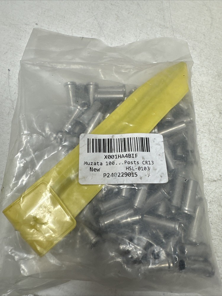 Muzata Stainless Steel Protective Sleeve CR13, Lot of 100, NIB/FREE SHIP!