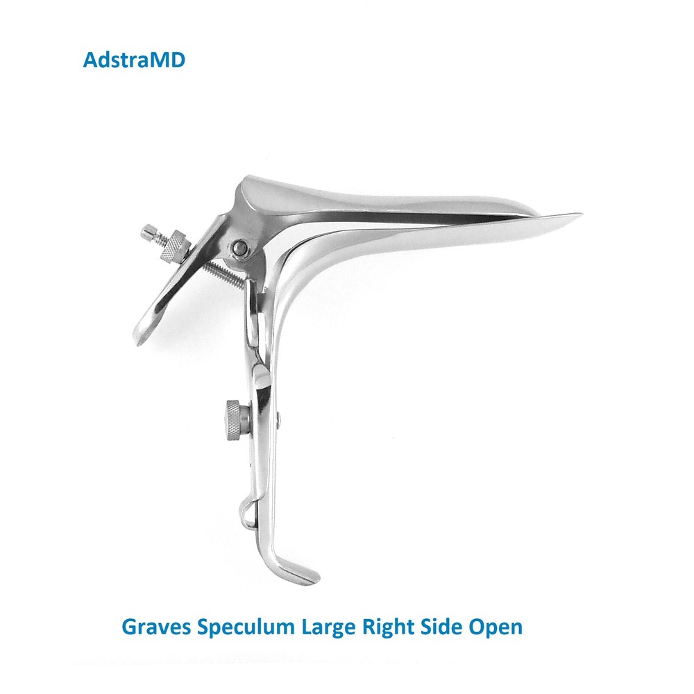 Graves Vaginal Speculum Large Open Sided Obgyn Surgical Instruments