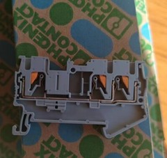 50PCS Phoenix Contact 3209549 straight through terminal block PT 2,5-TWIN #US