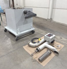 OMAX VS-SRS Variable Speed Solids Removal System w/0.75 Yard Hopper – LMC #51719