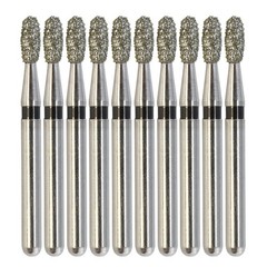 Football Bur 368 379 Dental Diamond Burs FG Football Egg High Speed Fine Coarse