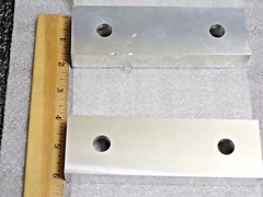 Gibraltar 6-1/8″ Wide x 2″ High x 1″ Thick, Flat/No Step Vise Jaw Soft, (JT)