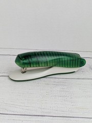 Swingline Transparent Green Stapler Ergonomic Handheld Translucent ACCO Brands