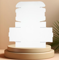 7x5x2 Inches White Corrugated Cardboard Shipping Boxes Small Mailer Boxes