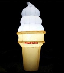 4m/13ft Inflatable Ice Cream Balloon Advertising with Blower & Light