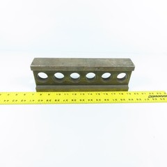 1972 J.G. Pieta 12″L x 4″ x 2″ W Steel Parallel / Riser Machinist Block Vintage
