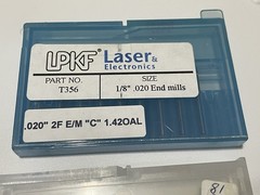 LPKF Laser & Electronics End Mills lot of 20 packs 100979 101016 101010 101007