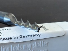 METAL REMOVAL SOLID CARBIDE DRILL, 3.5mm Dia, B105A03500 K10, M10720, 1561261
