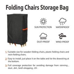 Aaaspark Folding Chair Cover Storage Bag Duty 420D Oxford Fabric Chair