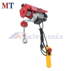 Electric Hoist, 110V 440lbs/200kg Winch with 6.6ft Remote Control Height 20-40ft