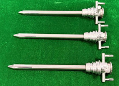 3pc Laparoscopic Hassan Trocar with Cannula 10mmx195mm Reusable Instruments