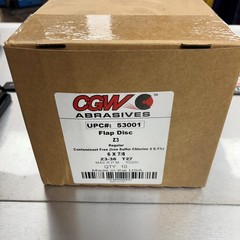 53001 – CGW Abrasives Flap Discs, Z3 -100% Zirconia, Regular – 53001