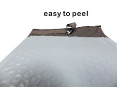SuperPackage® 400 #2 8.5 X 11 Poly Bubble Mailers Padded Envelopes